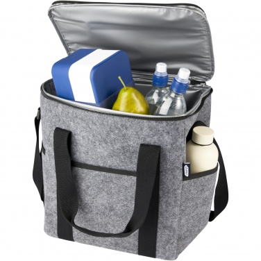 Logotrade Firmengeschenke das Foto: Felta Kühltasche aus GRS-recyceltem Filz 21 L
