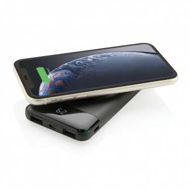 Logotrade werbemittel das Foto: 10.000 mAh Wireless Powerbank mit Watch-Charger