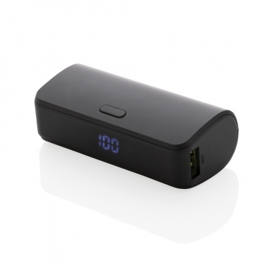 Logotrade Logogeschenke das Foto: FlashCharge 5000mah Fast-Charge Powerbank aus RCS rPlastik