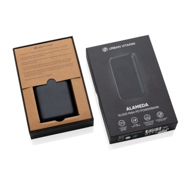 Logotrade Werbeartikel das Foto: Urban Vitamin Alameda 10.000mAh 18W PD Powerbank