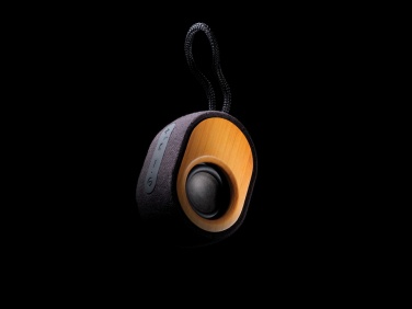 Logotrade Logogeschenke das Foto: Bamboo X Lautsprecher