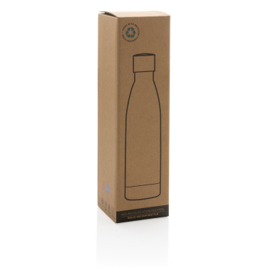 Logotrade Firmengeschenke das Foto: RCS recycelte Stainless Steel Solid Vakuum-Flasche