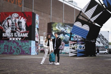 Logotrade Werbeartikel das Foto: Bobby Soft "Art", Anti-Diebstahl-Rucksack