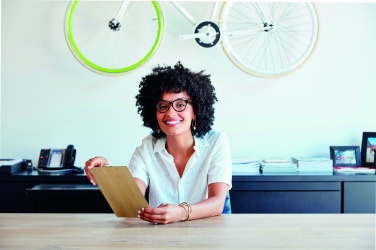 Logotrade Werbegeschenke das Foto: DIN A4 Klemmbrett