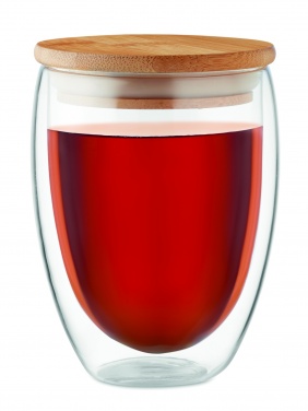 Logotrade Logogeschenke das Foto: Doppelwandiges Glas 350 ml Cologne