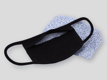 Logotrade Logogeschenke das Foto: MARS PRO Baumwollmaske (Größe M) mit Tasche und HEPA-Filter 1380165