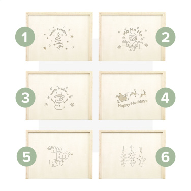 Logotrade Werbeartikel das Foto: Recycelte Spielkarten Double X-Mas