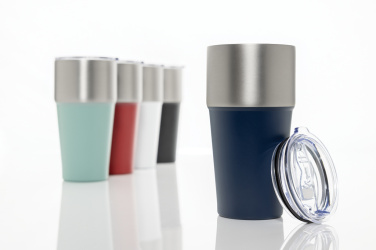 Logotrade Geschäftsgeschenke das Foto: Fluid Becher aus RCS-zertifiziert recyceltem Stahl, 500ml