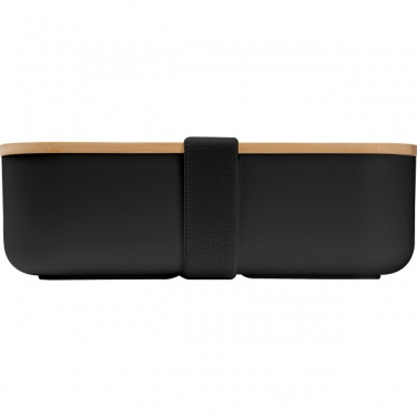 Logotrade Geschäftsgeschenke das Foto: Lunchbox mit Bambusdeckel Stanley