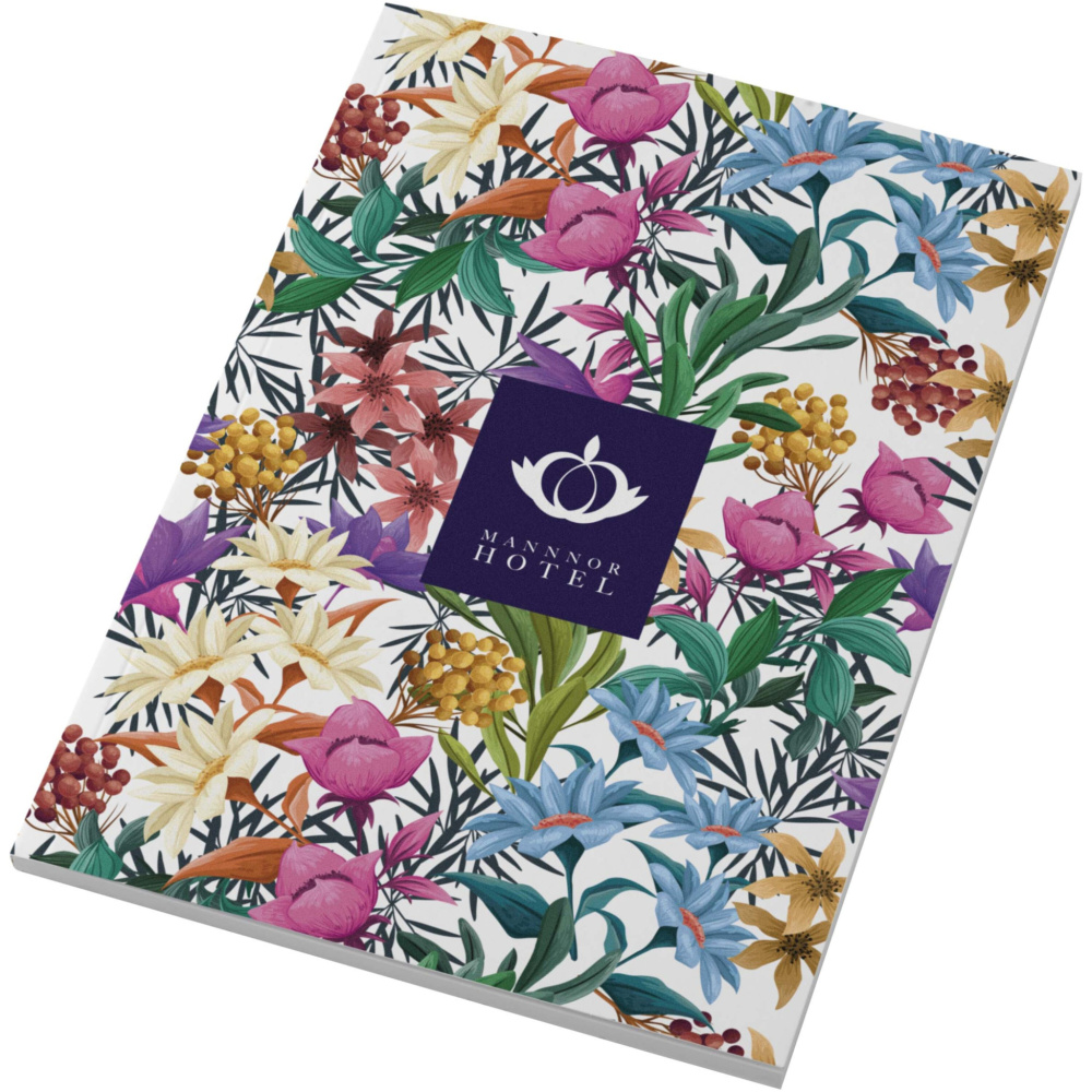 Logotrade Geschäftsgeschenke das Foto: Novella Austen A5 Softcover Notizbuch – 50 Blatt