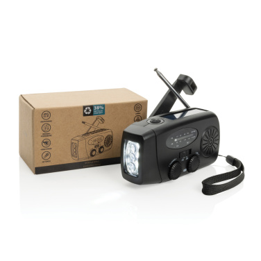 Logotrade Geschäftsgeschenke das Foto: RescueWave Notfallradio aus RCS recyceltem Kunststoff