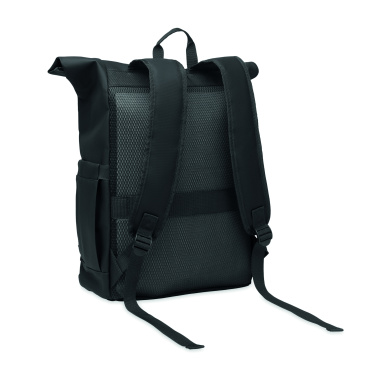 Logotrade werbemittel das Foto: Rolltop-Rucksack 600D RPET
