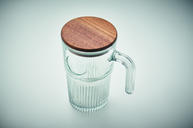 Logotrade Firmengeschenke das Foto: Glasbecher 450ml