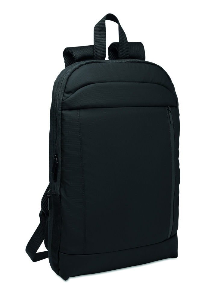 Logotrade Logogeschenke das Foto: 16" Rucksack 600D RPET