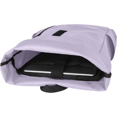 Logotrade werbemittel das Foto: Byron 15,6" GRS RPET Roll-Top Rucksack 18 L