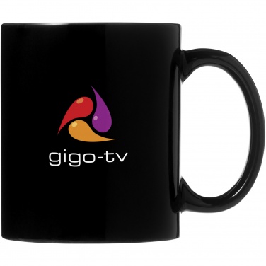 Logo trade promotional gift photo of: Santos 330 ml ceramic mug