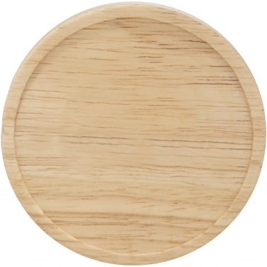 Logotrade promotional product picture of: Hearth 400 ml ceramic mug with wooden coaster