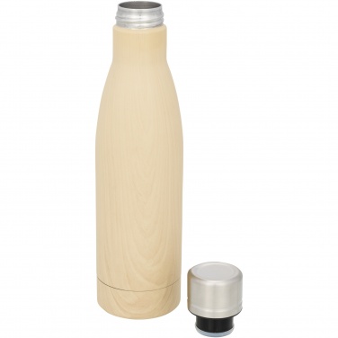 Logo trade promotional gifts picture of: Vasa 500 ml wood-look copper vacuum insulated bottle