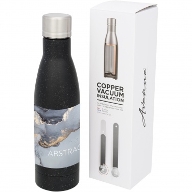Logo trade promotional products image of: Vasa 500 ml speckled copper vacuum insulated bottle