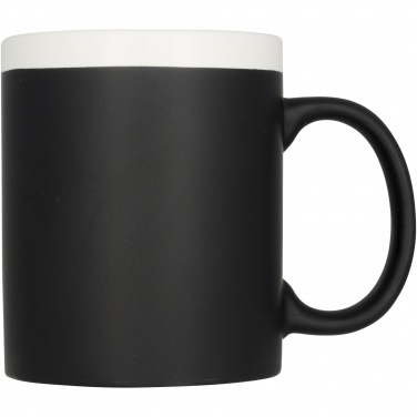 Logo trade business gift photo of: Chalk-write 330 ml ceramic mug