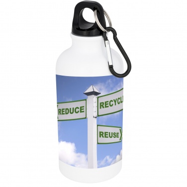 Logo trade business gift photo of: Oregon 400 ml sublimation water bottle