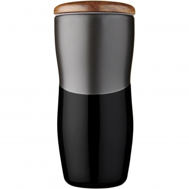 Logo trade corporate gift photo of: Double-walled ceramic tumbler Reno 370 ml
