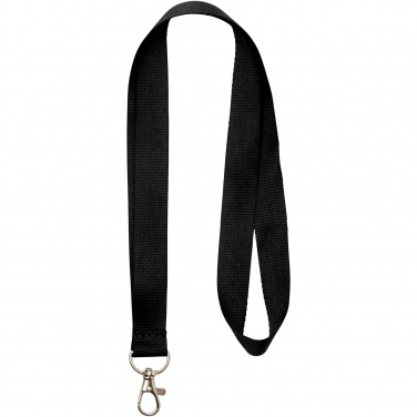 Logo trade promotional giveaways image of: Impey lanyard with convenient hook