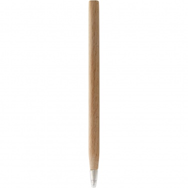 Logo trade promotional giveaways picture of: Arica wooden ballpoint pen