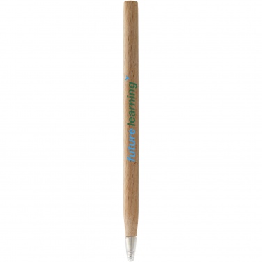 Logo trade business gifts image of: Arica wooden ballpoint pen