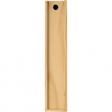 Logo trade corporate gifts image of: Pines 12-piece wooden pencil set