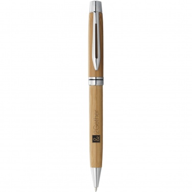 Logo trade promotional merchandise picture of: Jakarta bamboo ballpoint pen