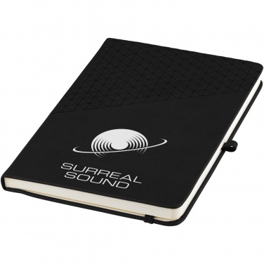 Logo trade promotional gifts image of: Theta A5 hard cover notebook