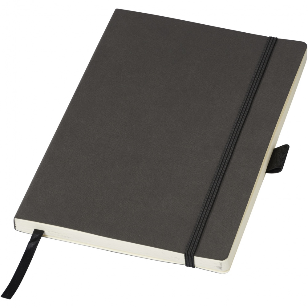 Logo trade promotional products image of: Revello A5 soft cover notebook