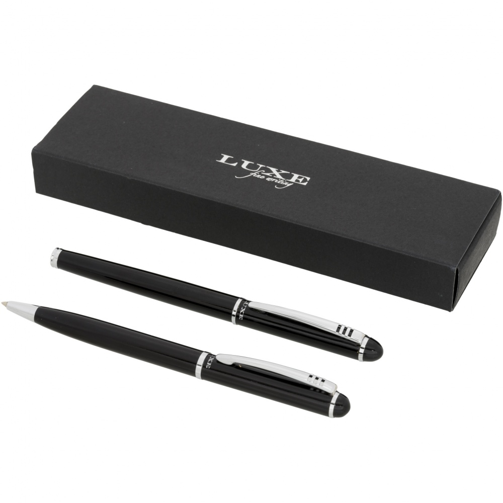 Logotrade promotional item picture of: Andante duo pen gift set