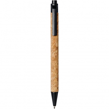 Logotrade promotional giveaway picture of: Midar cork and wheat straw ballpoint pen