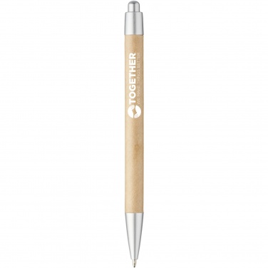 Logo trade promotional items picture of: Tiflet recycled paper ballpoint pen
