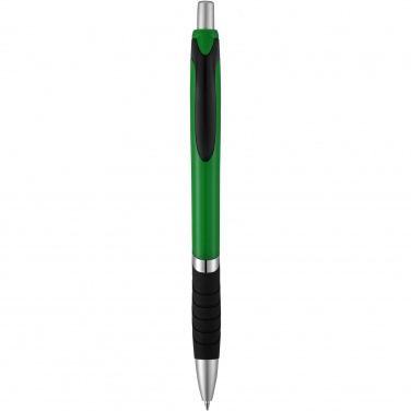 Logotrade promotional product picture of: Turbo ballpoint pen with rubber grip