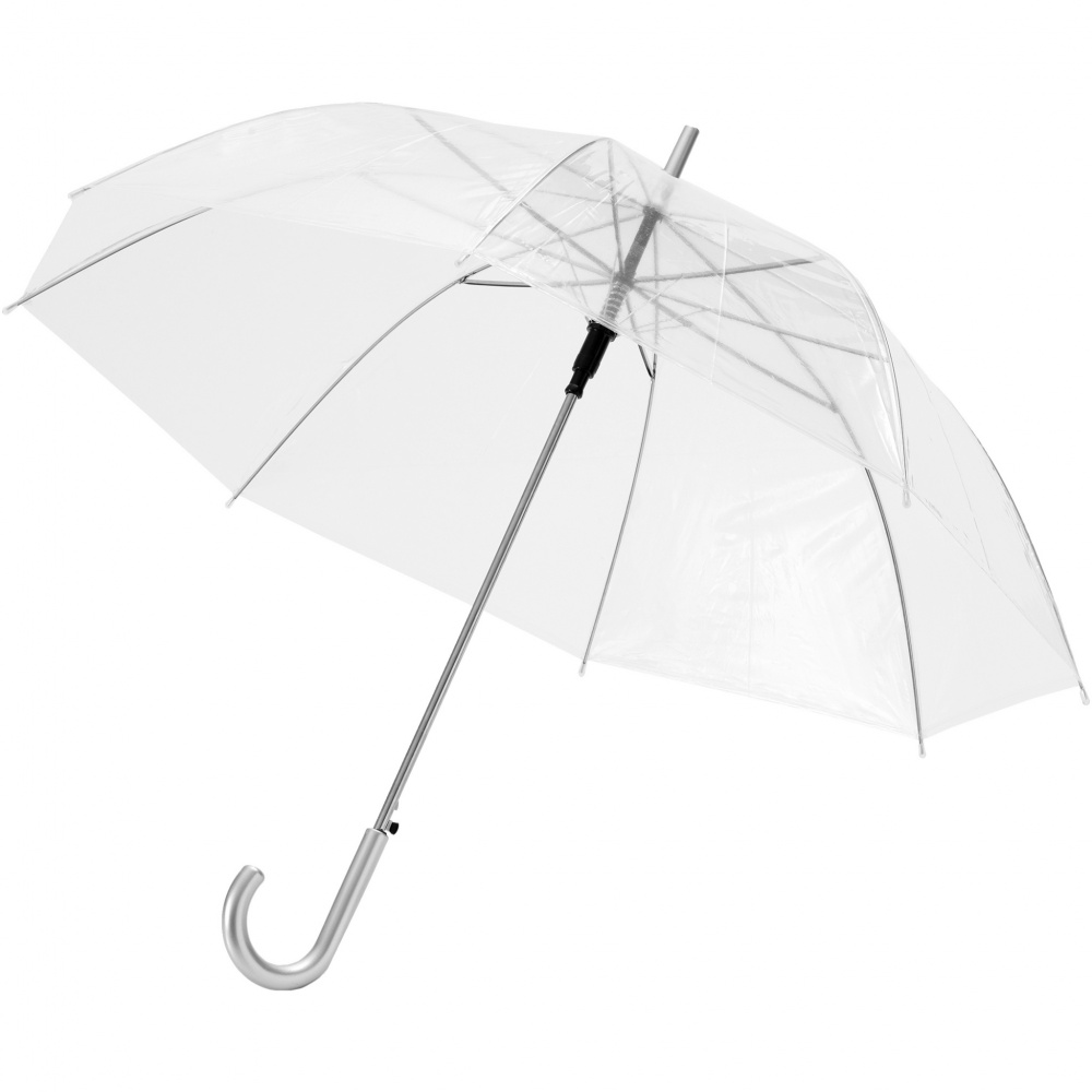 Logo trade promotional products picture of: Kate 23" transparent auto open umbrella