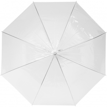 Logo trade promotional merchandise picture of: Kate 23" transparent auto open umbrella