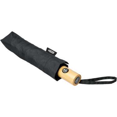 Logo trade promotional gift photo of: Bo 21" foldable auto open/close recycled PET umbrella
