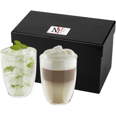 Logo trade promotional merchandise photo of: Boda 2-piece glass set