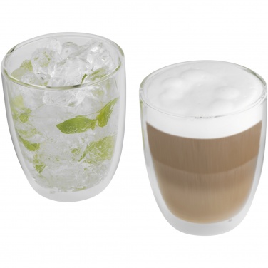 Logo trade promotional items image of: Boda 2-piece glass set