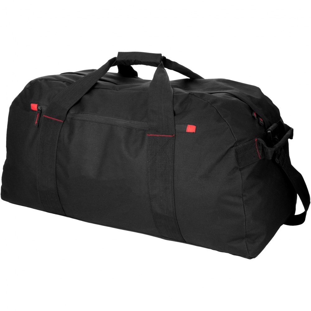 Logo trade promotional gift photo of: Vancouver extra large travel duffel bag 75L