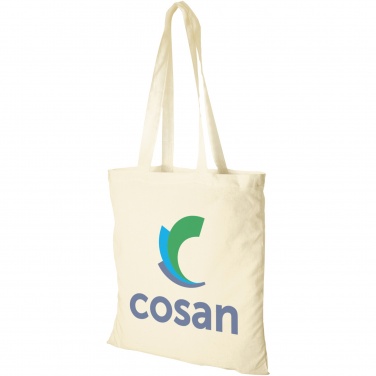 Logo trade promotional gifts picture of: Peru 180 g/m² cotton tote bag 7L