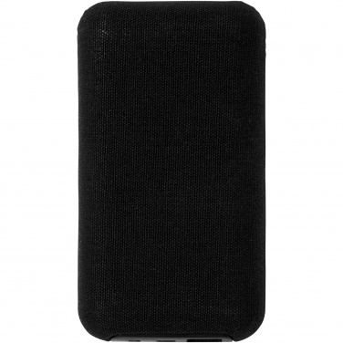 Logotrade promotional gift image of: Future 6000 mAh bamboo/fabric wireless power bank