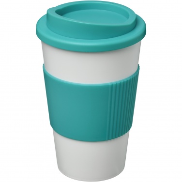 Logo trade promotional items picture of: Americano® 350 ml insulated tumbler with grip