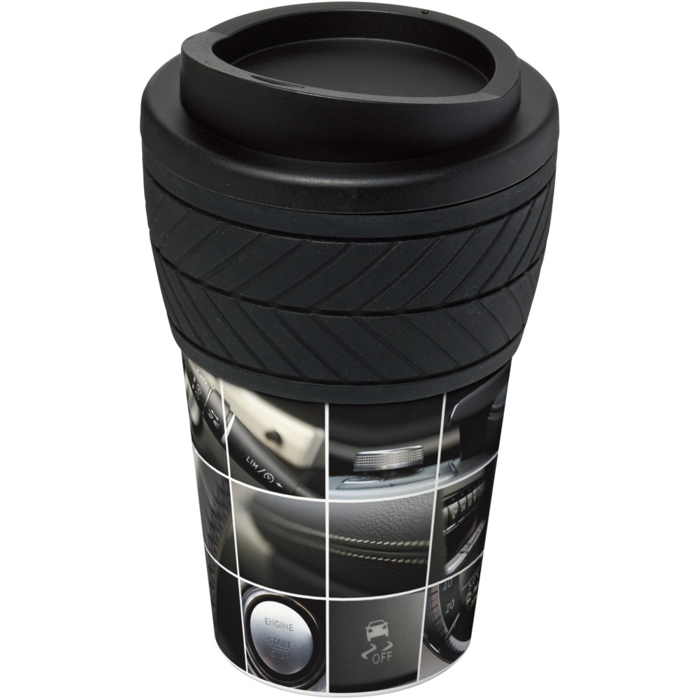 Logotrade advertising product picture of: Brite-Americano® tyre 350 ml insulated tumbler