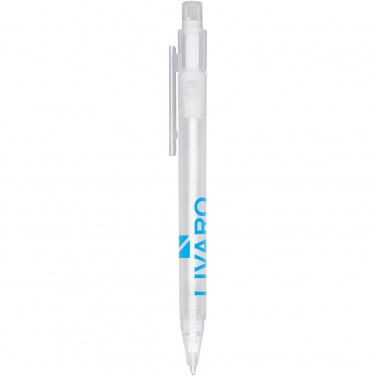Logotrade promotional product picture of: Calypso frosted ballpoint pen