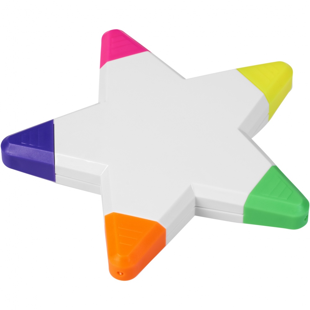 Logotrade promotional product picture of: Solvig star highlighter