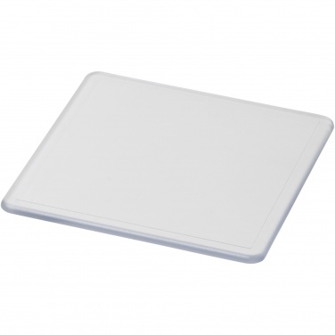 Logotrade promotional item image of: Renzo square plastic coaster